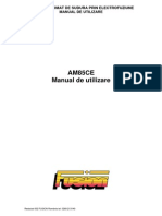 Manual de Utilizare Aparat Automat de Sudura Prin Electrofuziune AM85CE PDF