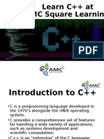 Learn CPP at AMC Square Learning