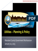 Manatee County Utility Planning Presentation