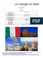 planifier un voyage en italie