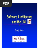 Software Architecture and The UML: Grady Booch