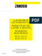 Lavadoras Automaticas Máquinas de Lavar A Roupa Washing Machines FLS 473 C FLS 573 C