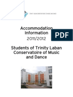 Accommodation Informatiofqwretrn Pack 2011-2012 Trinity