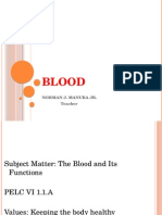 Blood: Norman J. Manuba Jr. Teacher