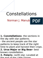 Guide to Common Constellations and Star Patterns