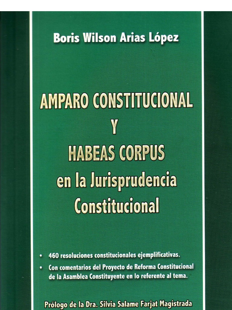 Amparo y Habeas Corpus | PDF | Caso de ley | Habeas corpus