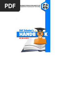 DOST Scholar's Handbook