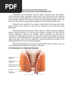 Apakah Hemorrhoid Externa Berasal Dari Squamous Sel? 2. Hubungan Anatomi Terhadap Faktor Risiko Terjadi Hemorrhoid?