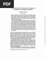 Taylor-The Meaning and Use of the Term Competence