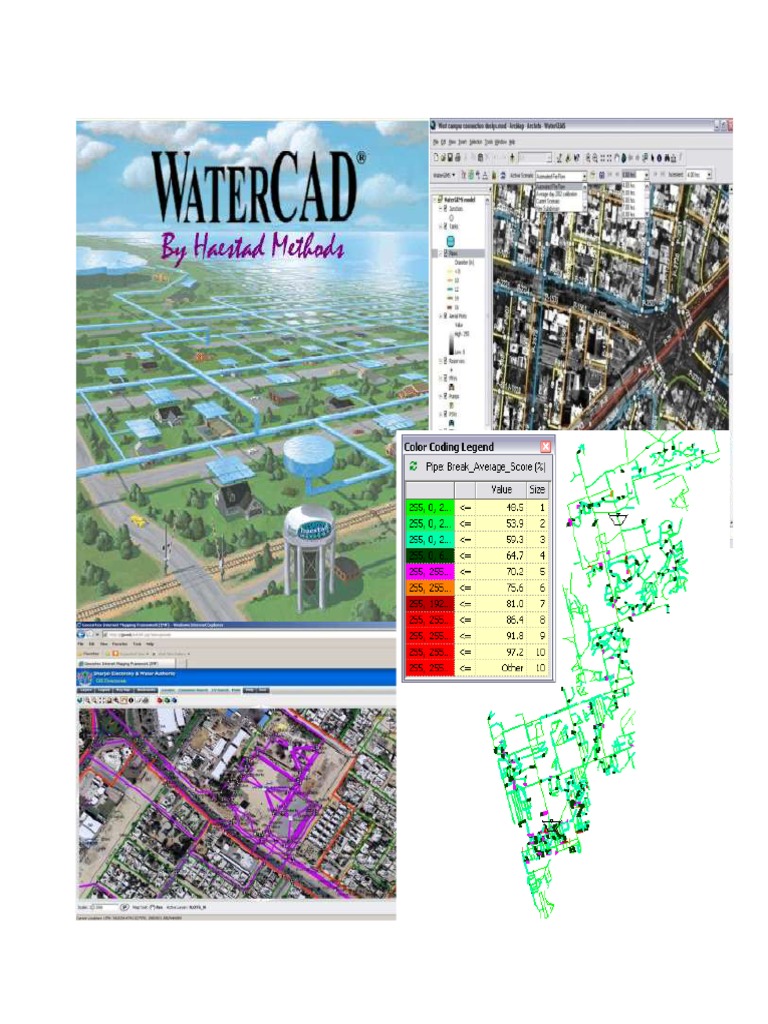 Software WaterCAD para Abastecimiento de Agua | PDF | Sistema de ...