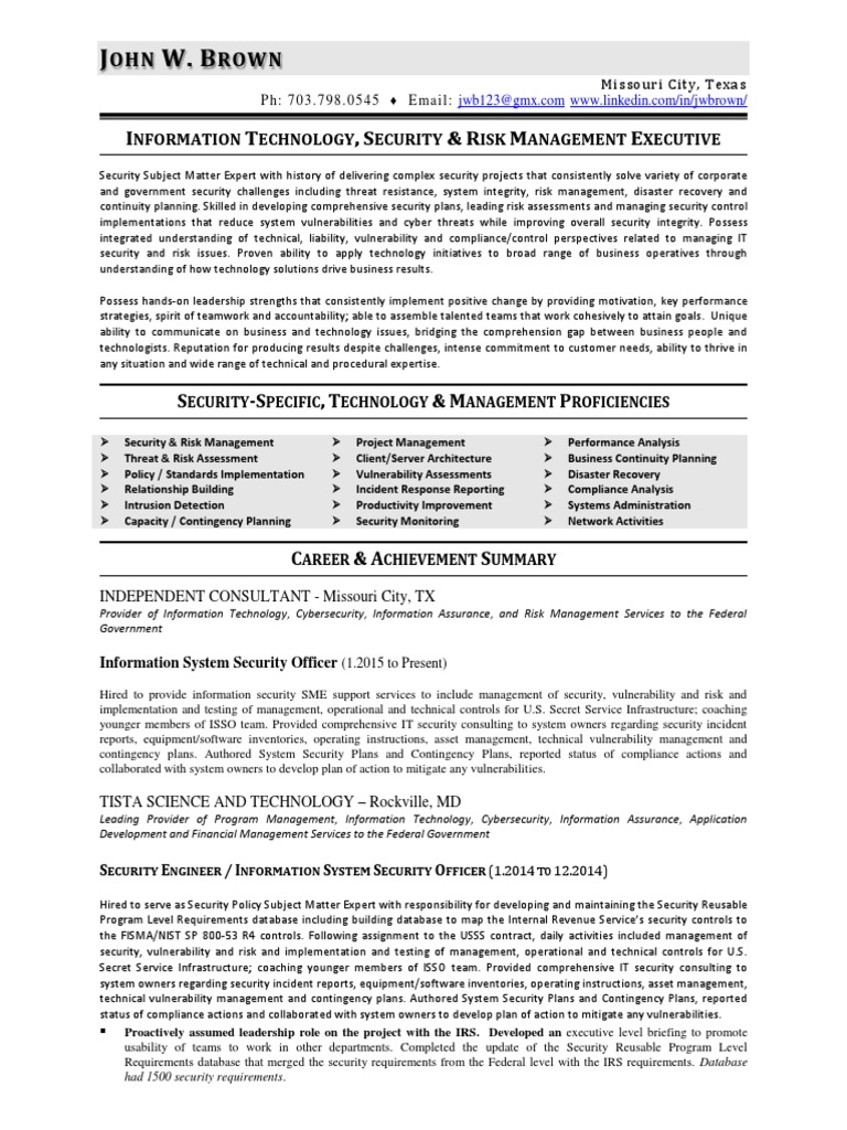 IT Security & Risk Management Expert | PDF | Computer Security | Security