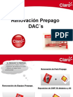 Renovación Prepago DACs