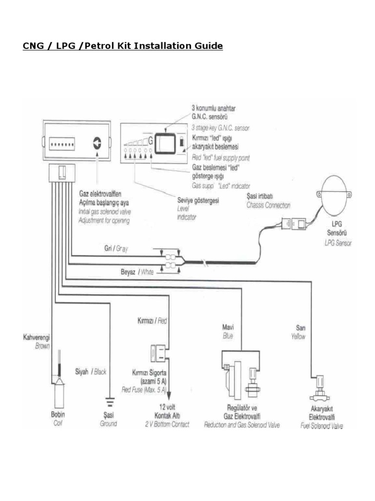 Gas Kit Installation Guide Carburetor Electrical Connector
