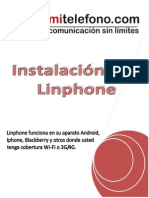 Configuración Linphone