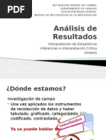 5to CapIV AnálisisResultados 2014