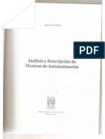 Analisis y Descripcion de Tecnicas de Automatizacion(Libro Recomendado Por Danilo)
