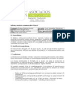 Informe Técnico Construcción Vivienda Achupallas