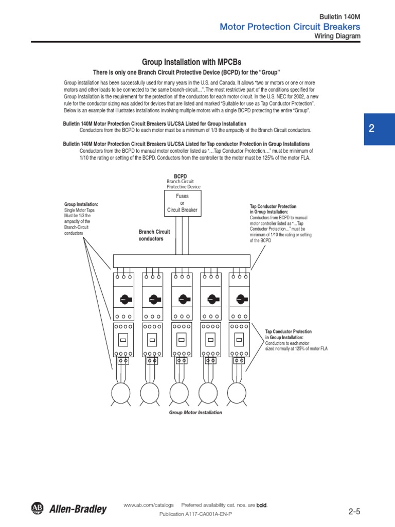 Motor Protection Circuit Breakers Guide | PDF