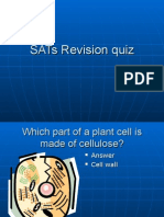 Sats Revision Quiz