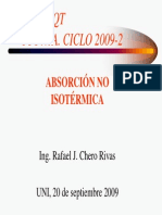 Absorcion No Isotermica