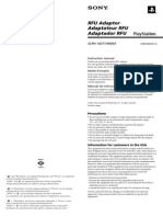 RFU Adaptor Adaptateur RFU Adaptador RFU: SCPH-10071/94093