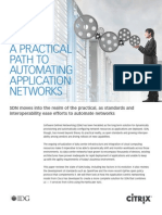 Practial Path to Automating Networks