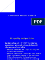 Air Pollution-Particles in The Air