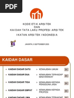 Download Kode Etik Arsitek Dan Kaidah Tata Laku by adhimastra SN26759453 doc pdf