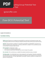 Download Free BCG Potential Test by Ken SN267597016 doc pdf