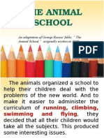 The Animal School: An Adaptation of George Reavis' Fable, " The Animal School," Originally Written in 1940
