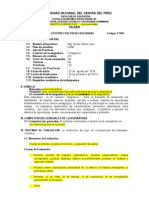 Sílabo de Gestion y Politica Educativa 2014 II