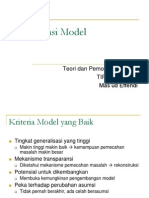 Klasifikasi Model