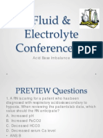 Fluid & Electrolyte Conference #1: ABG Interpretation Guide