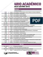 Calendario Academico UTN BA 2015