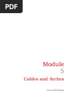 Cables and Arches: Version 2 CE IIT, Kharagpur