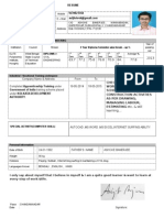 Avijit Banerjee: Technical Qualification: DIPLOMA ENGINEERING 3 Year Diploma Semester Wise Break - Up % Diploma in