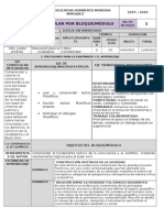 Arreglo de Plan Bloque Macrodestrezas Diarias