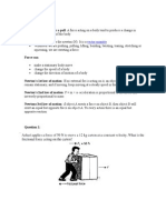 Forces: SI Unit Vector Quantity