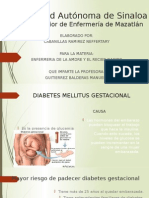 Diabetes Mellitus Gestacional