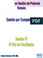 S07 - Rol Facilitador