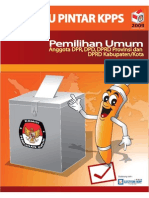 Buku pintar KPPS Pemilu