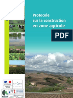 Protocole Sur La Construction en Zones Agricole