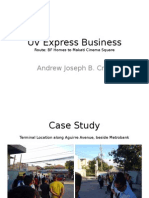 UV Express Business Case