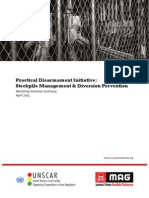 Practical Disarmament Initiative - Stockpile Management & Diversion Prevention