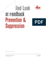 Feedback Prevention and Suppression Original