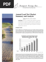 Newport 2000 Load Testing Market Report