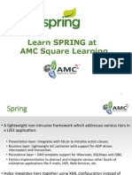 Learn Spring at AMC Square Learning