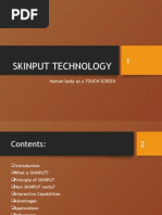 Skinput Technology