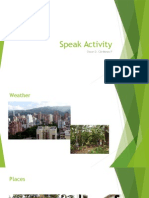 Speak Activity: Oscar D. Cárdenas P
