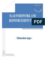Slab Formwork and Reinforcement Plan